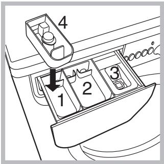 INDESIT IWC 6125 - Contenedor de detergentes - 1