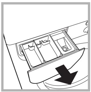 INDESIT IWC 6125 - Cleaning the detergent dispenser drawer - 1