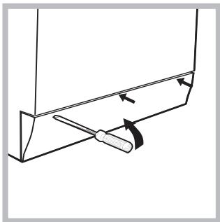 INDESIT IWC 6125 - Deschiderea manuală a uşii - 2