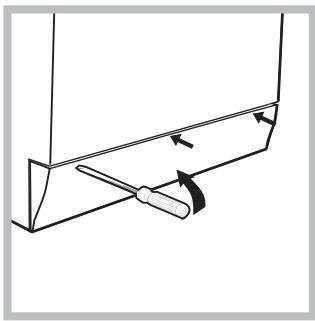 INDESIT IWC 6125 - Apertura manual de la puerta - 2