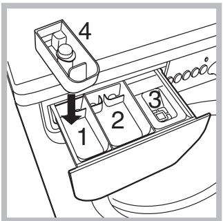 INDESIT IWC 6125 - Compartimentul pentru detergenti - 1