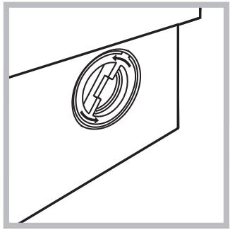 INDESIT IWC 6125 - Limpiar la bomba - 2