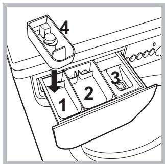 INDESIT IWC71251C FR - Tiroir à produits lessiviels - 1