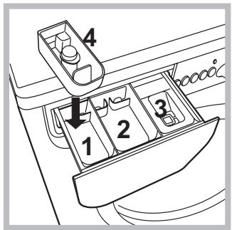 INDESIT IWC71251C FR - Gaveta dos detergentes - 1