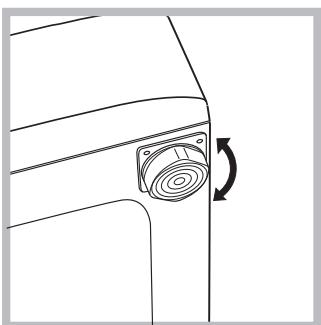 INDESIT IWC 5125 FR - Waterpas zetten - 1