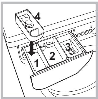 INDESIT IWC 5125 FR - Contenedor de detergentes - 1