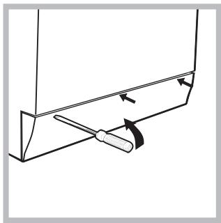 INDESIT IWDE 7145 B - Apertura manual de la puerta - 2