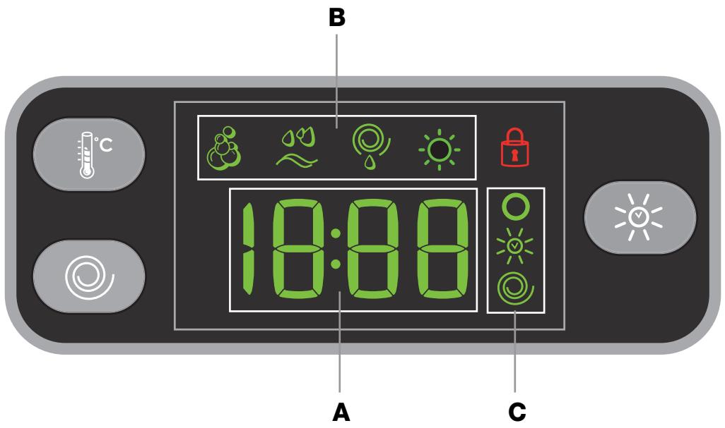 INDESIT IWDE 7145 B - Display - 1