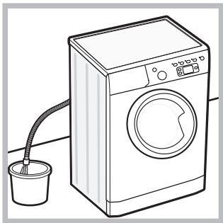 INDESIT IWDE 7145 B - Ouverture manuelle de la porte hublot - 1