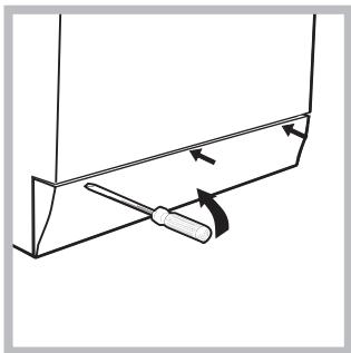 INDESIT IWDE 7145 B - Opening the porthole door manually - 2