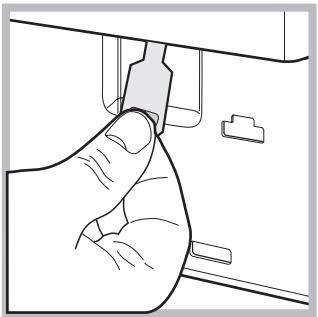 INDESIT IWDE 7145 B - bac 3: Additifs (assouplissant, etc.) - 1