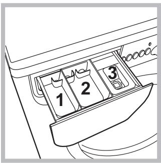 INDESIT IWDC 71680 - Tvättmedelsfack - 1