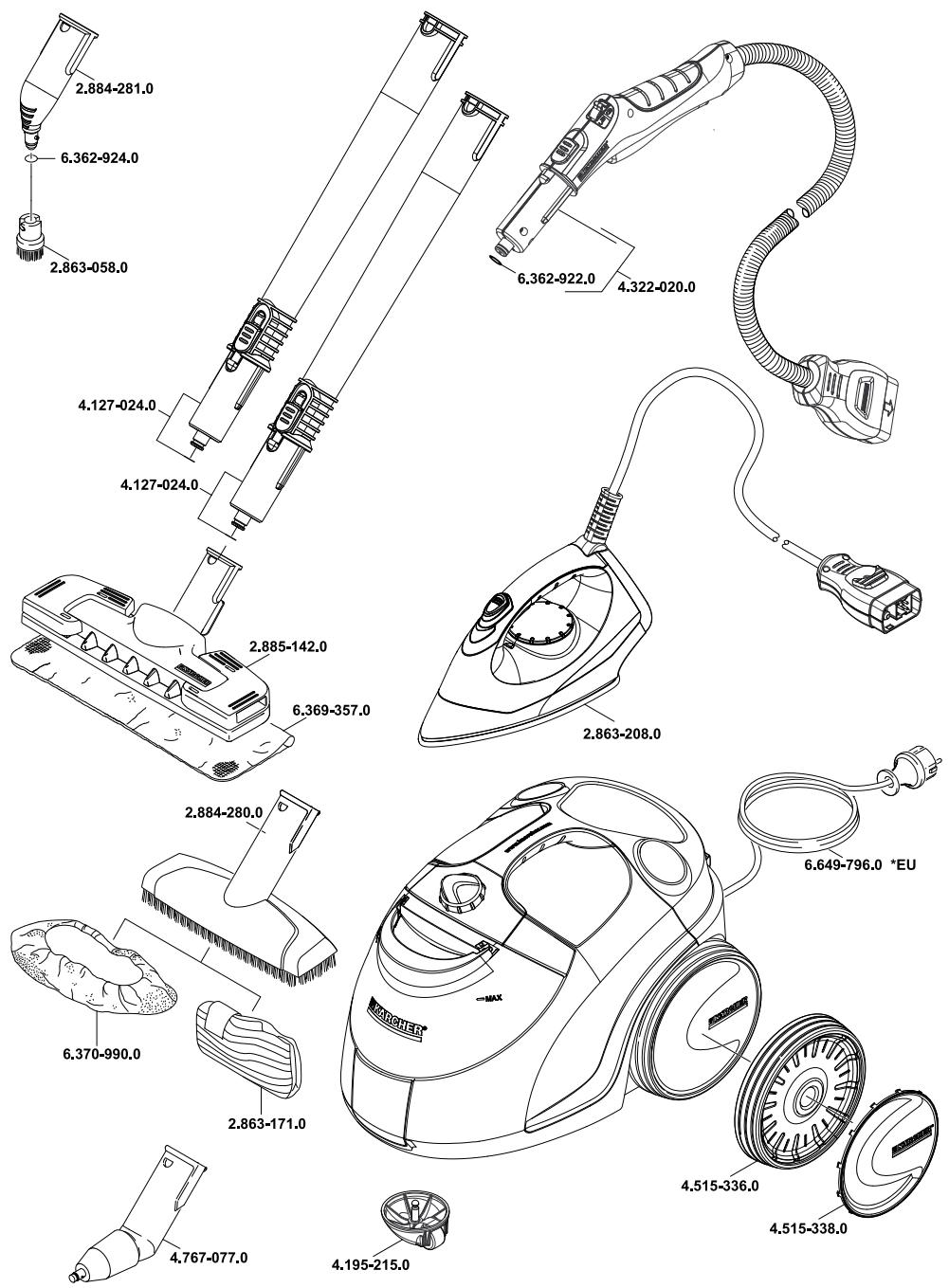 KARCHER SC 5.850 C - jgljll jc o2g>gall jg0rll - 1
