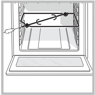 HOTPOINT FHS 89 P IX/HA - El asador automático (sólo en algunos modelos) - 1