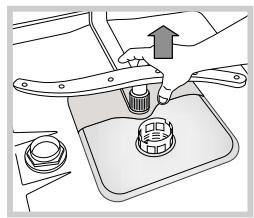 HOTPOINT LSFA 935 EU/HA - Cleaning the sprayer arms - 2