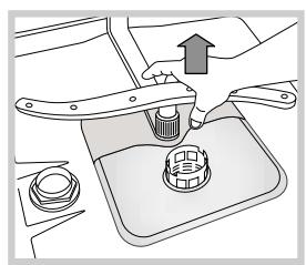 HOTPOINT LSFA 935 EU/HA - Nettoyer les bras de lavage - 2