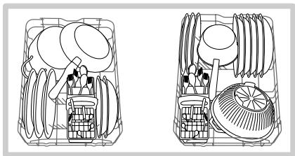 HOTPOINT LSFA 935 EU/HA - The height of the upper rack should ideally be adjusted WHEN THE RACK IS EMPTY. - 4