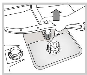 HOTPOINT LSFA 935 EU/HA - Pulire gli irroratori - 2