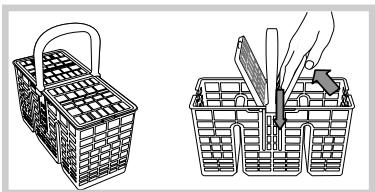 HOTPOINT LSFA 935 EU/HA - Cutlery basket - 1