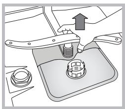 HOTPOINT LSFF 9M114 C EU - Pulire gli irroratori - 2