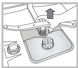 HOTPOINT LSFF 9M114 C EU - Nettoyer les bras de lavage - 2