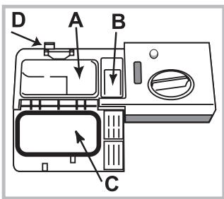 HOTPOINT LSFF 9M114 C EU - Charger le produit de lavage - 1