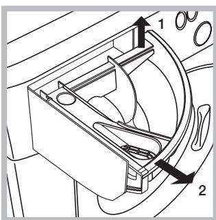HOTPOINT EFMF 1023 EU - Cleaning the detergent dispenser drawer - 1