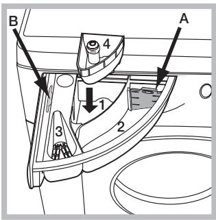 HOTPOINT EFMF 1023 EU - Detergent dispenser drawer - 1