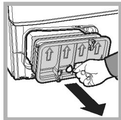 HOTPOINT TCD 87 B 6K - Cleaning the condenser unit - 1