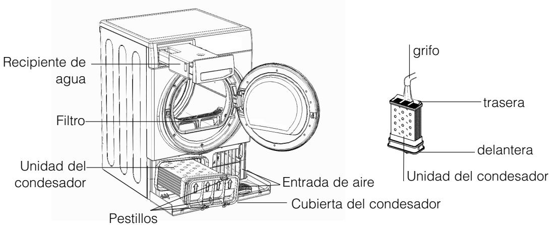 HOTPOINT FTCF 97B 6HY - Quitar el condensador: - 2