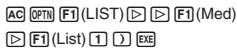 CASIO GRAPH 25 - Exemple - 1