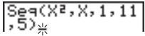 CASIO GRAPH 25 - Exemple - 1