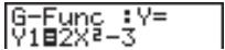 CASIO GRAPH 25 - Exemple - 2