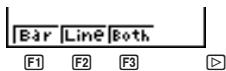 CASIO GRAPH 25 - - Pour sélectionner le type de graphe (G-type) - 9