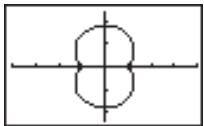 CASIO GRAPH 25 - - Pour représenter graphiquement une fonction paramétrique - 6
