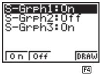 CASIO GRAPH 25 - ■ Graphes multiples - 2
