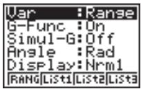 CASIO GRAPH 25 - Exemple - 2