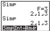 CASIO GRAPH 25 - Opération - 5