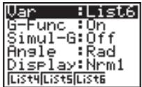 CASIO GRAPH 25 - Exemple - 3