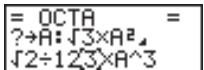CASIO GRAPH 25 - Exemple 2 - 6