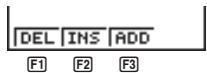 CASIO GRAPH 25 - Édition d'une table - 1