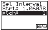 CASIO GRAPH 25 - ■ Réglage de la largeur de l'histogramme - 3