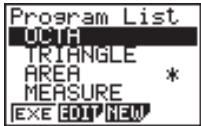 CASIO GRAPH 25 - Exemple - 1