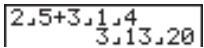 CASIO GRAPH 25 - Exemple - 4
