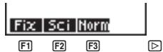 CASIO GRAPH 25 - - Pour changer de mode dans un programme - 4