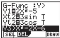 CASIO GRAPH 25 - Exemple - 3