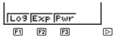 CASIO GRAPH 25 - - Pour sélectionner le type de graphe (G-type) - 7