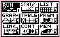 CASIO GRAPH 25 - Appuyez sur MENU . - 1
