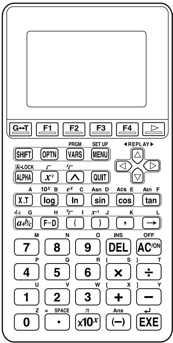 CASIO FX-6910AG - Entrer dans le mode RUN à partir du menu principal - 4
