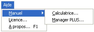 CASIO GRAPH85 MANAGER PLUS - ■ Menus du récepteur d'écran - 3